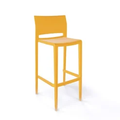 Bakhita Tabouret de bar moderne empilable* Tabouret De Bar (assise +/- 80 Cm)