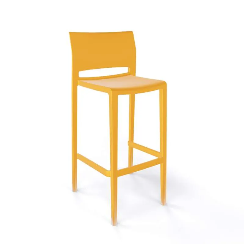 Bakhita Tabouret de bar moderne empilable* Tabouret De Bar (assise +/- 80 Cm)
