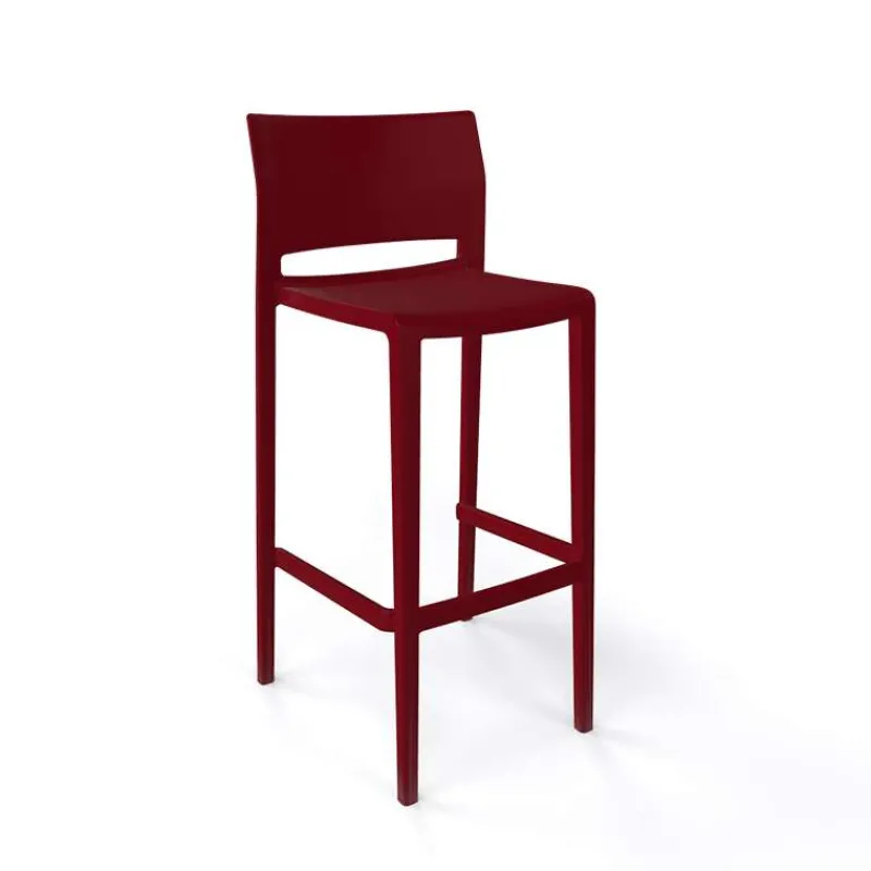 Bakhita Tabouret de bar moderne empilable* Tabouret De Bar (assise +/- 80 Cm)