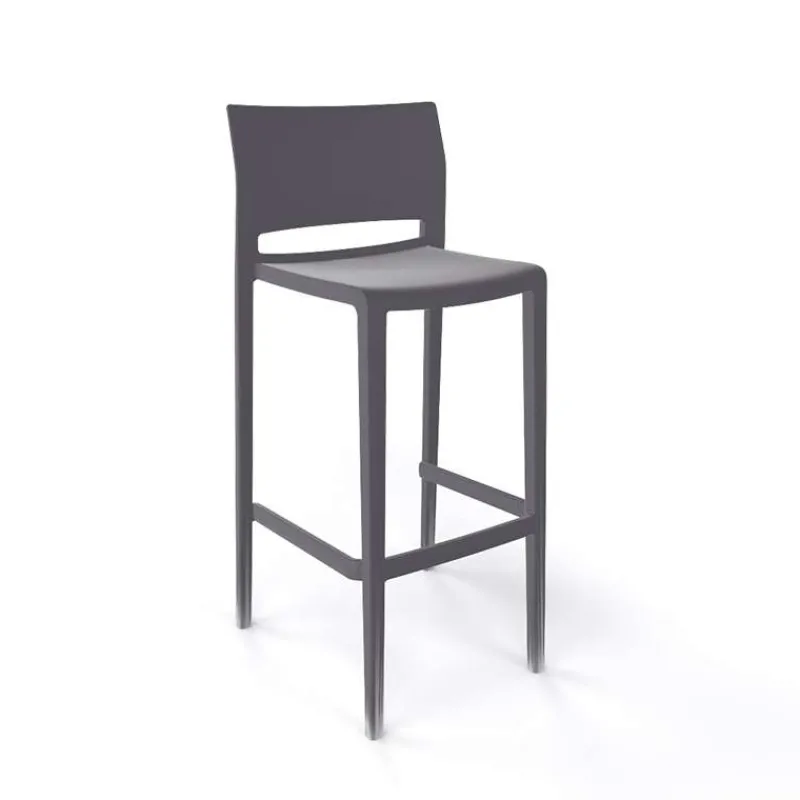 Bakhita Tabouret de bar moderne empilable* Tabouret De Bar (assise +/- 80 Cm)