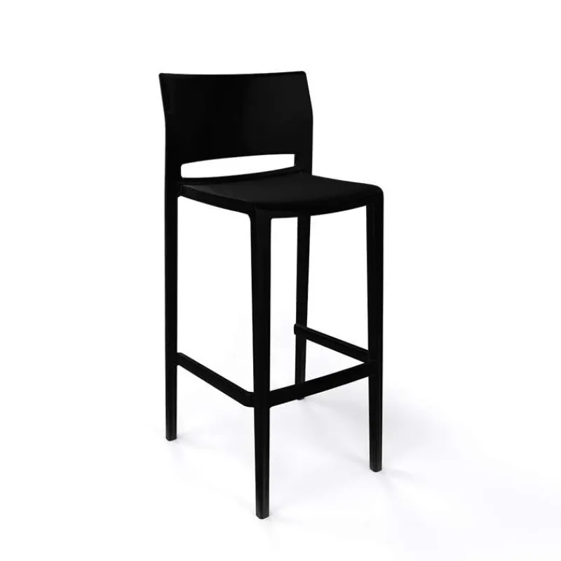 Bakhita Tabouret de bar moderne empilable* Tabouret De Bar (assise +/- 80 Cm)