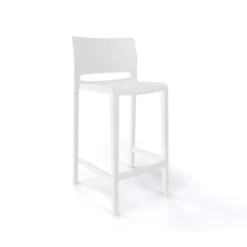 Bakhita Tabouret snack moderne empilable* Tabouret Snack (assise +/- 65 Cm)|Tabouret De Bar (assise +/- 80 Cm)