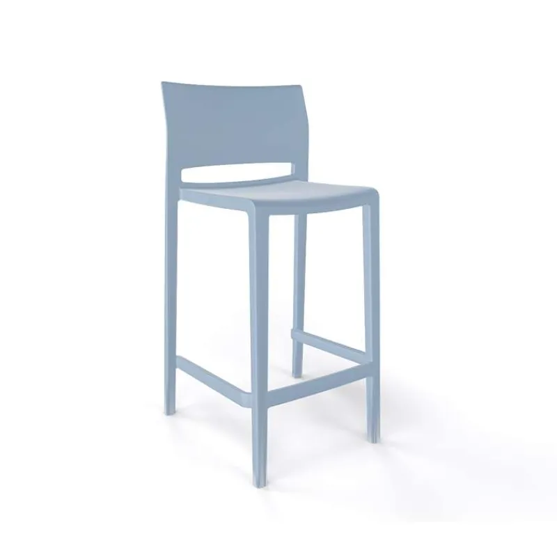 Bakhita Tabouret snack moderne empilable* Tabouret Snack (assise +/- 65 Cm)|Tabouret De Bar (assise +/- 80 Cm)
