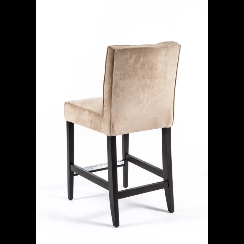 Sessio BarCarpe 2 Tabouret snack matelassé en tissu* Tabouret Snack (assise +/- 65 Cm)|Tabouret De Bar (assise +/- 80 Cm)