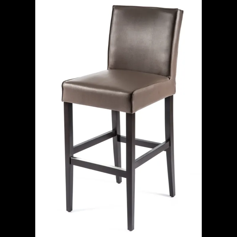 Sessio BarCarpe Tabouret de bar en synthétique et bois* Tabouret De Bar (assise +/- 80 Cm)