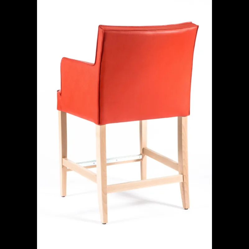 Sessio BarDiem 2 Tabouret snack matelassé avec accoudoirs* Tabouret Snack (assise +/- 65 Cm)|Tabouret De Bar (assise +/- 80 Cm)