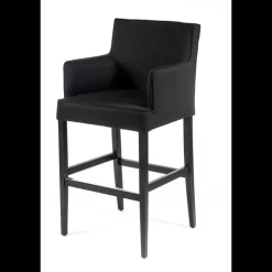 Sessio BarDiem Tabouret bar contemporain en tissu et bois* Tabouret De Bar (assise +/- 80 Cm)