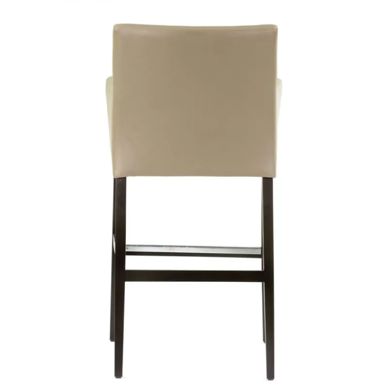Sessio BarMatiz Tabouret de bar avec dossier matelassé et accoudoirs* Tabouret De Bar (assise +/- 80 Cm)