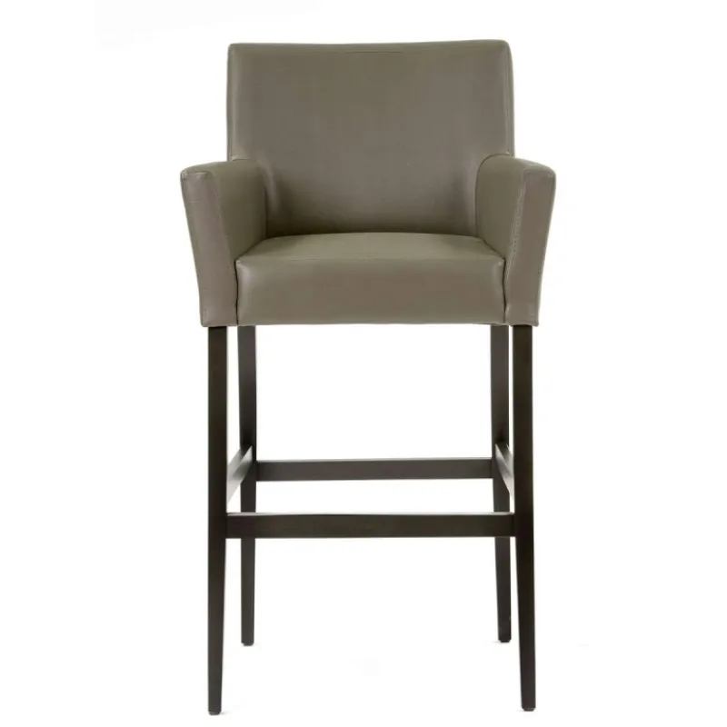 Sessio BarMatiz Tabouret de bar avec dossier et accoudoirs en synthétique* Tabouret De Bar (assise +/- 80 Cm)