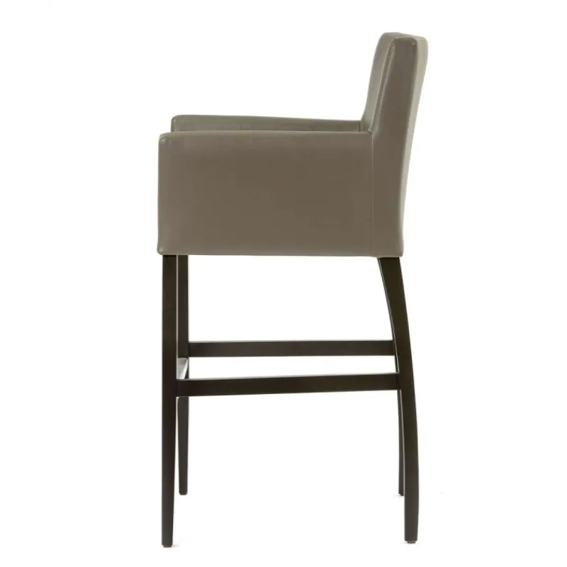 Sessio BarMatiz Tabouret de bar avec dossier et accoudoirs en synthétique* Tabouret De Bar (assise +/- 80 Cm)