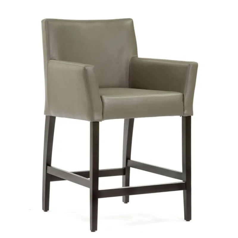 Sessio BarMatiz Tabouret snack avec dossier et accoudoirs en synthétique* Tabouret Snack (assise +/- 65 Cm)|Tabouret De Bar (assise +/- 80 Cm)