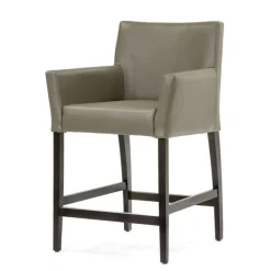 Sessio BarMatiz Tabouret snack avec dossier et accoudoirs en synthétique* Tabouret Snack (assise +/- 65 Cm)|Tabouret De Bar (assise +/- 80 Cm)