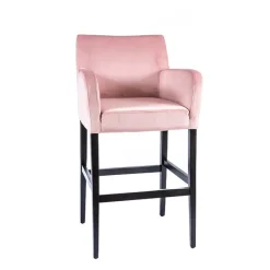 Sessio BarMoritzTabouret de bar en tissu avec accoudoirs* Tabouret De Bar (assise +/- 80 Cm)