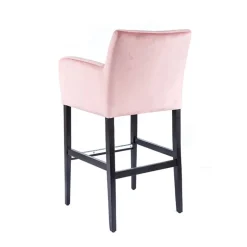 Sessio BarMoritzTabouret de bar en tissu avec accoudoirs* Tabouret De Bar (assise +/- 80 Cm)