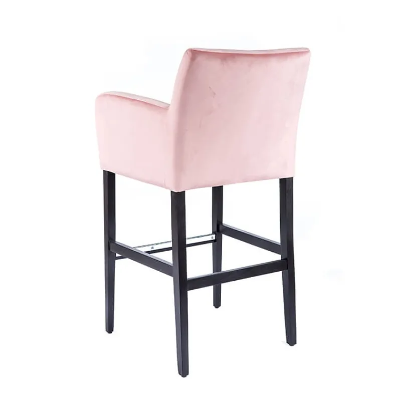 Sessio BarMoritzTabouret de bar en tissu avec accoudoirs* Tabouret De Bar (assise +/- 80 Cm)