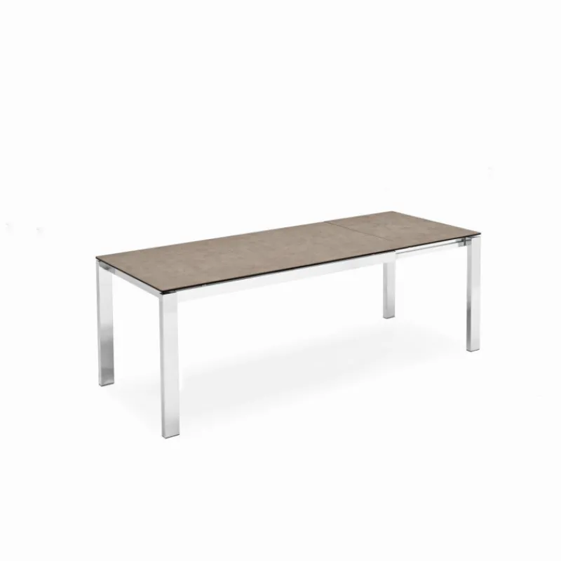 Connubia A Baron Connubia® Table extensible en céramique et métal* Table De Salle à Manger