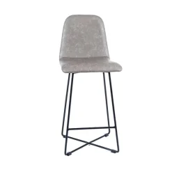 Sessio BarPandora diamant Tabouret snack design rembourré avec pieds filaires en métal noir* Tabouret Snack (assise +/- 65 Cm)|Tabouret De Bar (assise +/- 80 Cm)