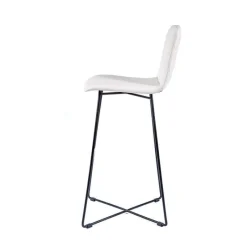 Sessio BarPlaza diamant Tabouret de bar design avec pieds filaires en métal* Tabouret De Bar (assise +/- 80 Cm)