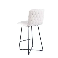 Sessio BarPlaza diamant Tabouret snack style scandinave avec pieds design en métal* Tabouret Snack (assise +/- 65 Cm)|Tabouret De Bar (assise +/- 80 Cm)