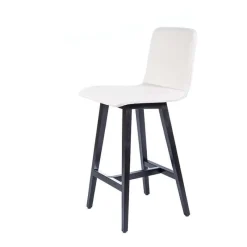 Sessio BarPlaza diamant Tabouret snack style scandinave avec pieds en bois* Tabouret Snack (assise +/- 65 Cm)|Tabouret De Bar (assise +/- 80 Cm)