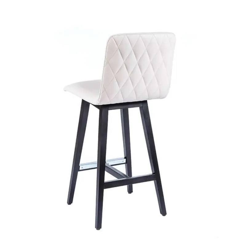 Sessio BarPlaza diamant Tabouret snack style scandinave avec pieds en bois* Tabouret Snack (assise +/- 65 Cm)|Tabouret De Bar (assise +/- 80 Cm)