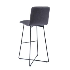 Sessio BarPlaza Tabouret de bar scandinave en tissu avec pieds filaires en métal* Tabouret De Bar (assise +/- 80 Cm)