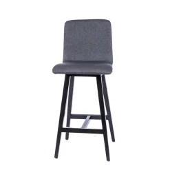 Sessio BarPlaza Tabouret snack style scandinave en tissu et pieds bois* Tabouret Snack (assise +/- 65 Cm)|Tabouret De Bar (assise +/- 80 Cm)