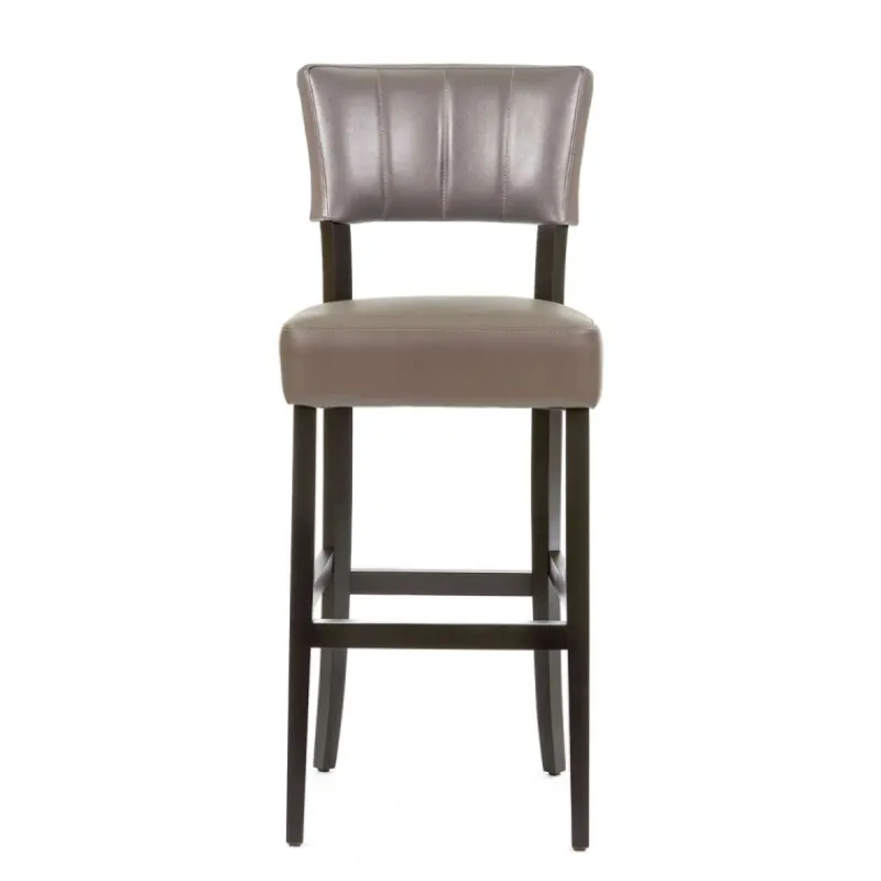 Sessio BarSteffi 2 Tabouret snack matelassé en bois et synthétique* Tabouret Snack (assise +/- 65 Cm)|Tabouret De Bar (assise +/- 80 Cm)