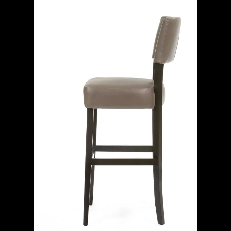 Sessio BarSteffi Tabouret de bar en bois et synthétique* Tabouret De Bar (assise +/- 80 Cm)