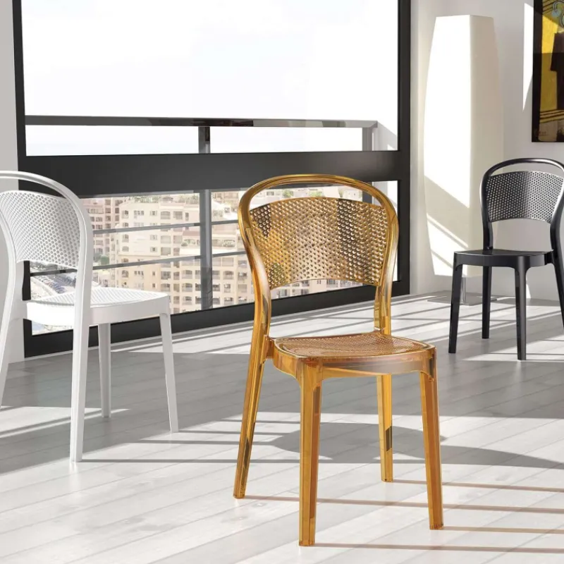 Bee Chaise moderne en polycarbonate* Chaise De Cuisine|Chaise De Salle à Manger