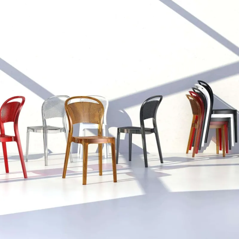Bee Chaise moderne en polycarbonate* Chaise De Cuisine|Chaise De Salle à Manger