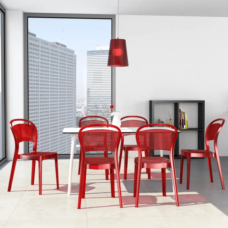 Bee Chaise moderne en polycarbonate* Chaise De Cuisine|Chaise De Salle à Manger