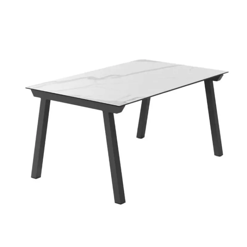 Mobliberica Benidorm Moblibérica® Table moderne extensible en céramique* Table De Salle à Manger