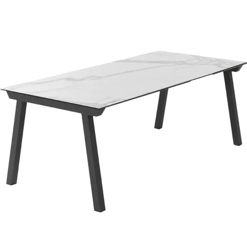 Mobliberica Benidorm Moblibérica® Table moderne extensible en céramique* Table De Salle à Manger