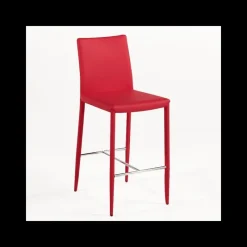 Airnova Beo Tabouret contemporain italien en cuir* Tabouret Snack (assise +/- 65 Cm)|Tabouret De Bar (assise +/- 80 Cm)