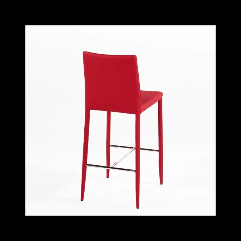Airnova Beo Tabouret contemporain italien en cuir* Tabouret Snack (assise +/- 65 Cm)|Tabouret De Bar (assise +/- 80 Cm)