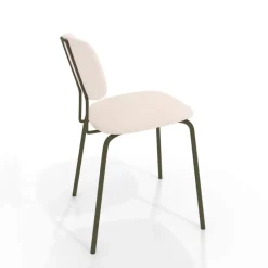 Perfecta Bistro Chaise inspiration vintage en simili avec pieds en métal* Chaise De Cuisine|Chaise De Salle à Manger