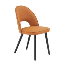 Sessio Bistrot Chaise avec dossier ajouré en simili pieds bois* Chaise Pour Chambre|Chaise De Cuisine