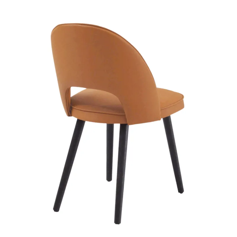 Sessio Bistrot Chaise avec dossier ajouré en simili pieds bois* Chaise Pour Chambre|Chaise De Cuisine