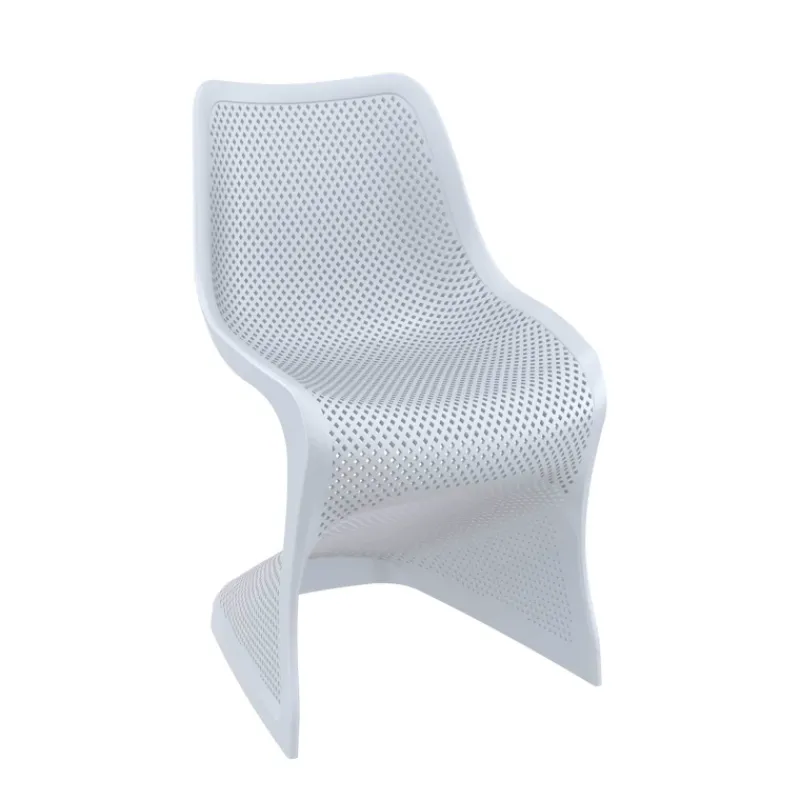 Bloom Chaise de jardin design ajourée en polypropylène* Chaise De Jardin