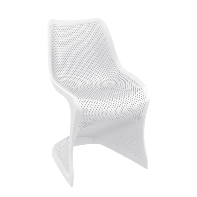 Bloom Chaise de jardin design ajourée en polypropylène* Chaise De Jardin