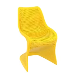 Bloom Chaise design ajourée en polypropylène* Chaise De Cuisine|Chaise De Salle à Manger