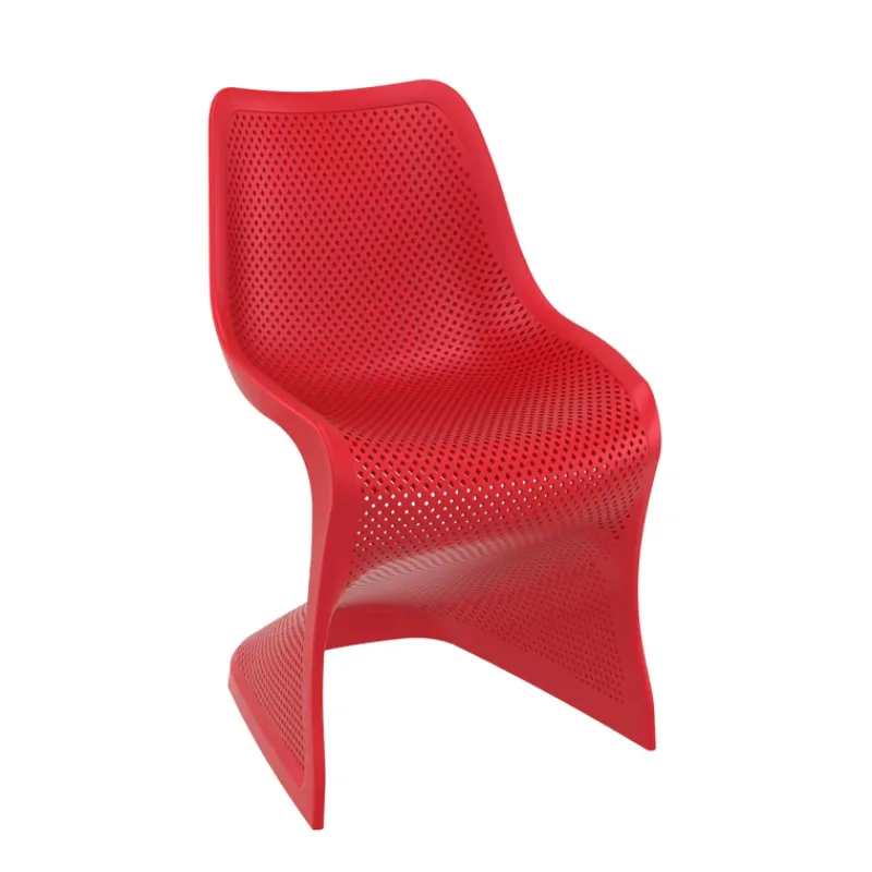 Bloom Chaise design ajourée en polypropylène* Chaise De Cuisine|Chaise De Salle à Manger