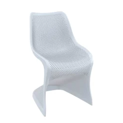 Bloom Chaise design ajourée en polypropylène* Chaise De Cuisine|Chaise De Salle à Manger