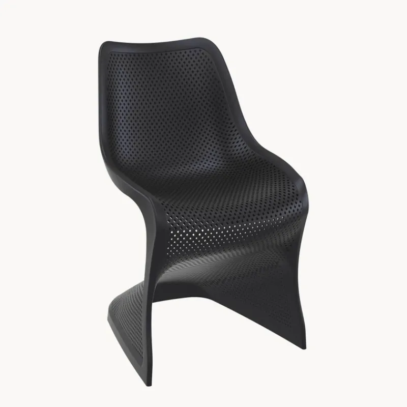 Bloom Chaise design ajourée en polypropylène* Chaise De Cuisine|Chaise De Salle à Manger