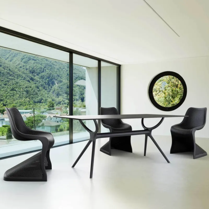 Bloom Chaise design ajourée en polypropylène* Chaise De Cuisine|Chaise De Salle à Manger