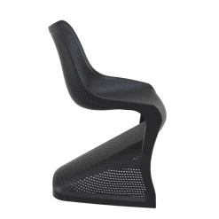Bloom Chaise design ajourée en polypropylène* Chaise De Cuisine|Chaise De Salle à Manger