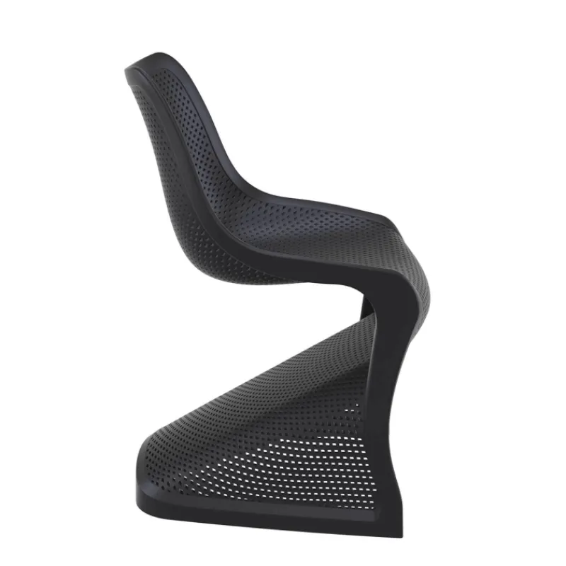 Bloom Chaise design ajourée en polypropylène* Chaise De Cuisine|Chaise De Salle à Manger