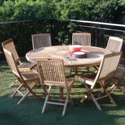 Medicis BodiniChaise de jardin pliante en teck massif* Chaise De Jardin