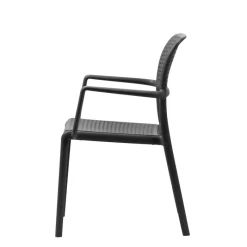 Bora Fauteuil empilable en polypropylène* Chaise De Cuisine|Chaise De Salle à Manger